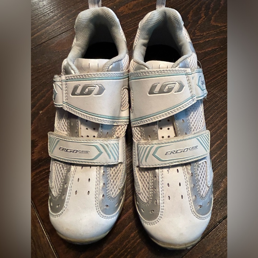 Louis Garneau Multi Ergo Grip Cycling Spin Shoes Women Sz US 8.5 EU 40 Sneaker - Picture 3 of 15